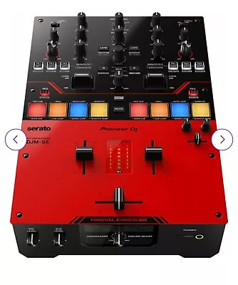 Pioneer DJ DJM-S5 2-Channel Serato DVS Battle Ready Scratch Mixer NEW • £650
