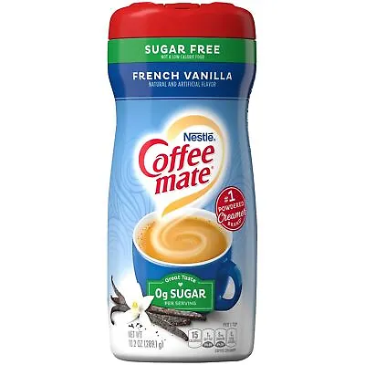 £12.99 • Buy Coffee Mate Powder Sugar Free French Vanilla 289.1g