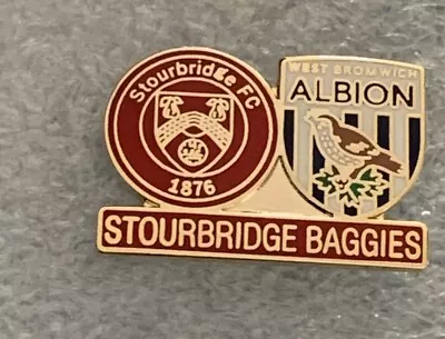 Old Collectable West Bromwich Albion Supporter Enamel Badge Stourbridge Baggies • £5.99