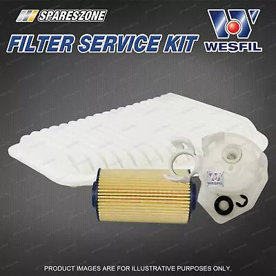 Oil Air Fuel Filter Service Kit For Holden Berlina Calais VE Caprice WM WN V6 • $48.99