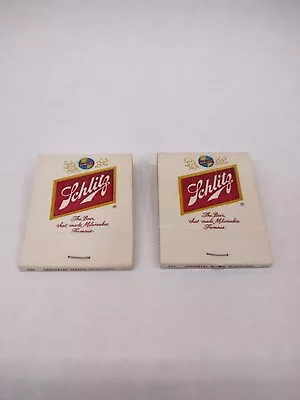 Schlitz Beer Matchbook And Matches - The Beer That Made Milwaukee Famous (Lot 2) • $7