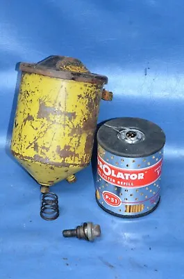 Vtg 1959 1960 Cadillac Remote Cartridge Oil Filter Canister Can Bracket Engine • $200