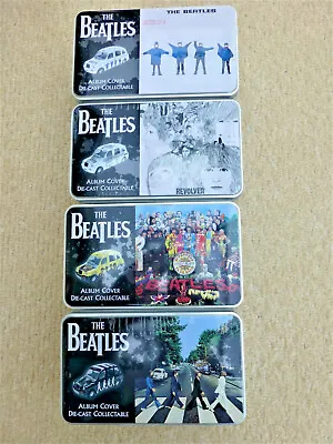 £79 • Buy  4 BEATLES TAXI ALBUM COVERS By Corgi Toys 1:36 Scale Mint Condition