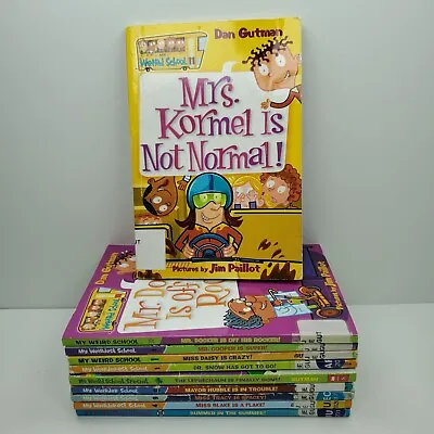 MY WEIRD SCHOOL DAYS By Dan Gutman Lot Of 10 (PB) (Weirder Weirdest) • $19.95