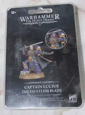 Warhammer The Horus Heresy Emperor's Children Captain Lucius The Faultless Blade • $45.76