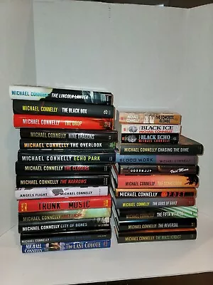 Lot Of 26 Michael Connelly Books • $200