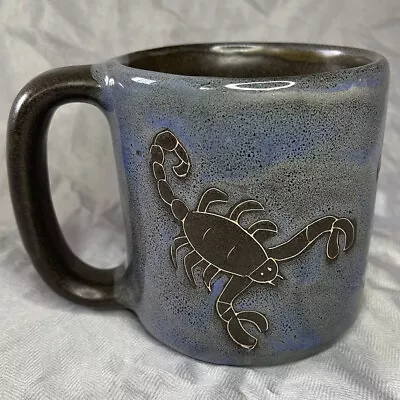 Mara Stoneware Mug Scorpio Zodiac Handcrafted Beautifully Glazed.  Cup Mug • $22.40