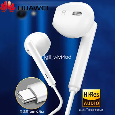 Original Huawei Headset Earphone USB Type-C For Mate 10/20 Pro P20 Pro Honor V20 • $9.99