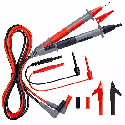 8pcs Multimeter Test Lead Kit For Fluke Meter Electrical Alligator Clip Probe • $12