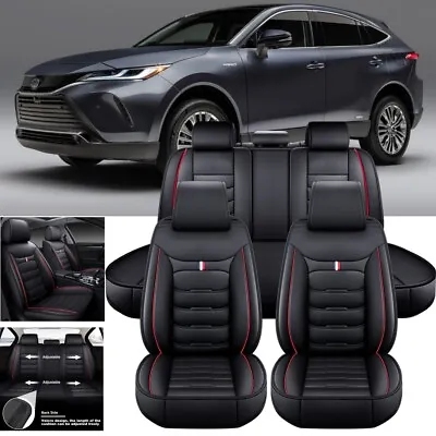 For 2009-2023 Toyota Venza Leather Car Seat Covers Front Rear Full Set Protector • $84.90