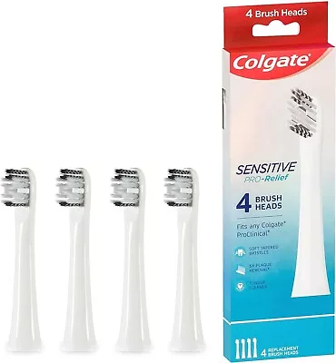 Colgate Sensitive Pro Relief Toothbrush Head (Pack Of 4) • $14.99