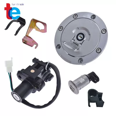 Ignition Switch Fuel Gas Cap Seat Lock For Honda CBR600F4/F4i CBR600RR CBR1100XX • $28.27