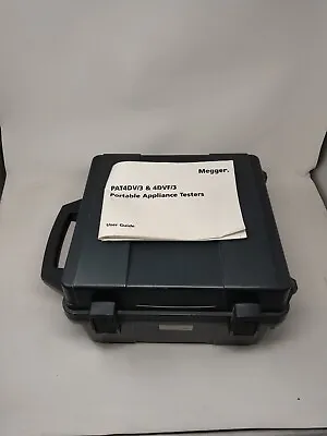 £360 • Buy Megger PAT4DV/3 & 4DVF/3 Portable Appliance Tester (used)