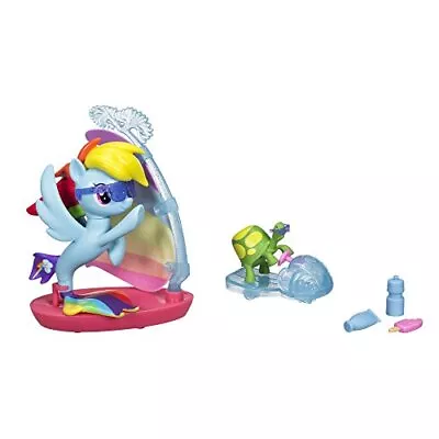 My Little Pony Hasbro - E1002 Movie - Rainbow Dash Underwater Sports - Set Of 1 • £26.19