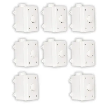 $268.99 • Buy Theater Solutions OVCDW Outdoor Volume Controls White Weatherproof 8 Piece Set