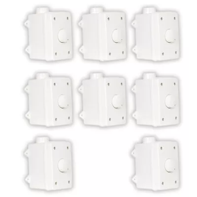 $268.99 • Buy Theater Solutions OVCDW Outdoor Volume Controls White Weatherproof 8 Piece Set