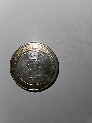 LORD KITCHENER £2 TWO POUND COIN FIRST WORLD WAR 2014 Circulated  • £2.80