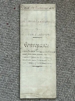 1885 Indentured Deed Land & Cottages; Radclive-cum-Chackmore Buckinghamshire • £15