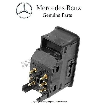 For Mercedes W124 W126 W201 190D 260E 420SEL Sunroof Switch Genuine 1248206810 • $49.55