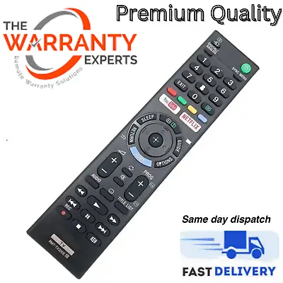 £6.79 • Buy UNIVERSAL SONY TV REMOTE CONTROL WORKS ALL MODELS SONY BRAVIA LCD/LED/3D TVs UK