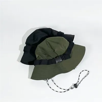 £14.99 • Buy Women Men Cargo Bucket Hat Cap Bush Fishing Camping Outdoor Waterproof UPF 50+