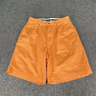 RALPH LAUREN Shorts Mens 28 Orange Chino Casual Tyler Summer W28 L9 (14959)* • £9.99