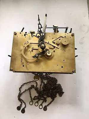 Vintage/antique Grandfather/hall/floor Clock Movement For Project • $249