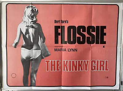 Cinema Poster: FLOSSIE AKA SWEDISH SEX KITTEN 1974 Maria Lynn / Marie Forså • £49.95