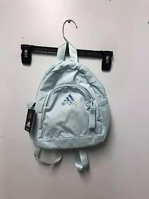 $27 • Buy Adidas Originals Linear Mini Backpack Small Travel Bag One Size Mint Green