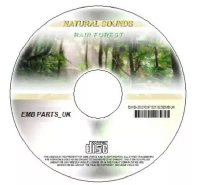 Natural Sounds Tropical Rainforest Cd Relaxation Stress Sleep • £3.94