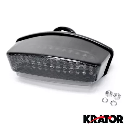 1994-2008 Ducati Monster Integrated Turn Signal LED Brake Tail Light Smoked Lens • $27.99