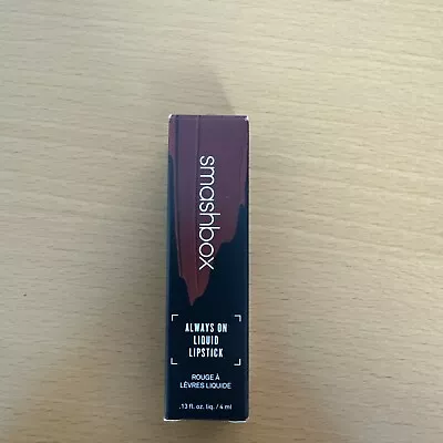 BNIB Smashbox Always On Liquid Lipstick In Miss Conduct - Full Size • $16.99