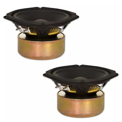 2 Goldwood Sound GW-205/8S Shielded 5.25  Woofers 130 Watts Each 8ohm Speakers • $31.99