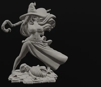 The Sorceress Female Witch Wizard Pinup Miniature Tabletop By Torrida Miniatures • $7.50