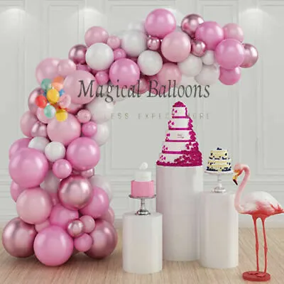 Ballon Arch Kit +Balloons Garland Happy Birthday Party Wedding Baby Shower UK • £10.49