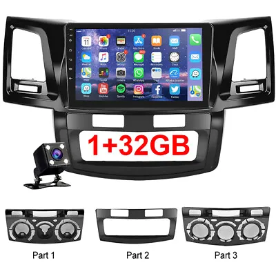 For Toyota Hilux 2005-2015 9 Android 13 Car Stereo GPS Navi BT Radio + Camera • $164.99