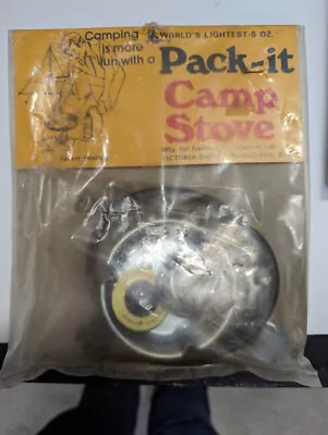 Vintage Pack-it Campstove 5oz Made In Japan Camping Ultralight Backpacking • $14.71