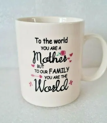 Best Mum Mug Worlds Best Mum  Mothers Day Gift Birthday UK • £6.99