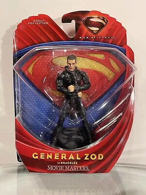 Mattel DC Movie Masters Superman Man Of Steel General ZOD In Shackles New 6” • $14.99