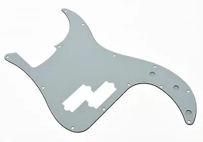 USA Spec Precision Bass P Bass Pickguard Scrach Plate White 3 Ply For Fender • £13.12