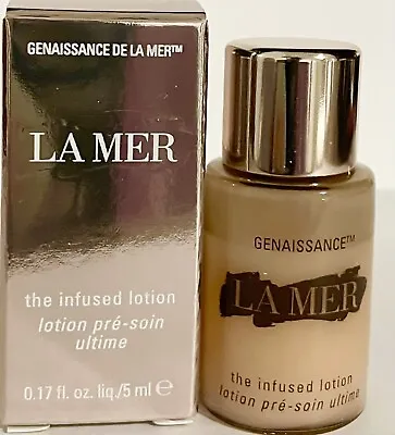 La Mer Genaissance De La Mer The Infused Lotion Sample/Travel SZ 5 ML NEW! • $17.99