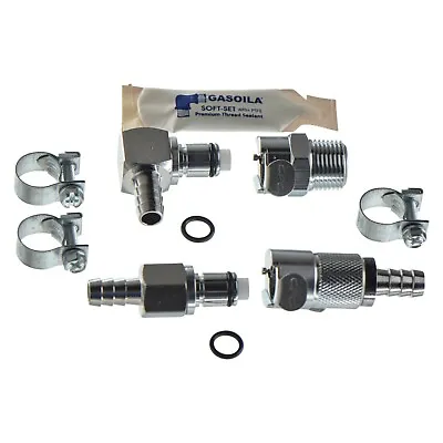 Quick Disconnect Fuel Hose Coupling Kit (4 Piece) For 5/16  Hoses - BMW R1200 • $153.99