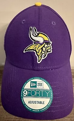 NFL Minnesota Vikings  The League  NFC North New Era Men's Adjustable Hat Cap • $22