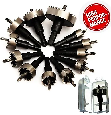 £16.79 • Buy HSS Hole Saw Drill Bit Cutter Hole Saw Tooth Steel Metal Board 12 Mm To 100 Mm  
