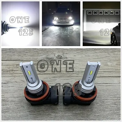 CSP LED Headlight Kit H8 H9 H11 35W 8000LM 6000K Super White Bulbs Kit Low Beam • $23.49