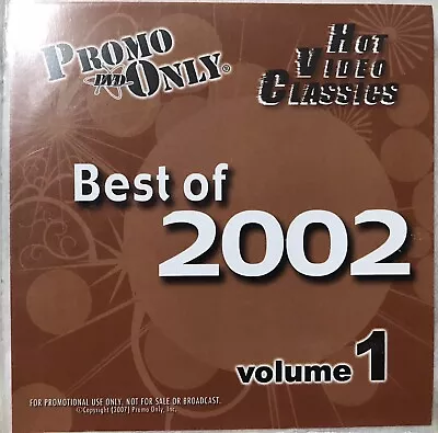 Promo Only Video Classics:Best Of 2002 V1 Aaliyah BBMack Usher Cher Nelly B2K • $119.95