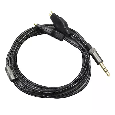 Black Repair Auto Earphone Cable For Sennheiser HD414 HD430 HD650 HD600 HD580 B • $12.96