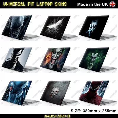 LAPTOP SKIN Wrap Sticker Printed Vinyl TO FIT  Macbook Lenovo HP ASUS Dell MOVIE • £12.99