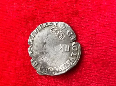 £50 • Buy Charles I, Shilling 1635-1636, MM Crown.