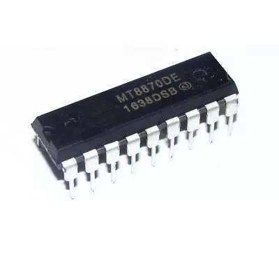 10pcs MT8870 MT8870DE DIP-18 ISO2-CMOS Integrated DTMF Receiver • $15.69